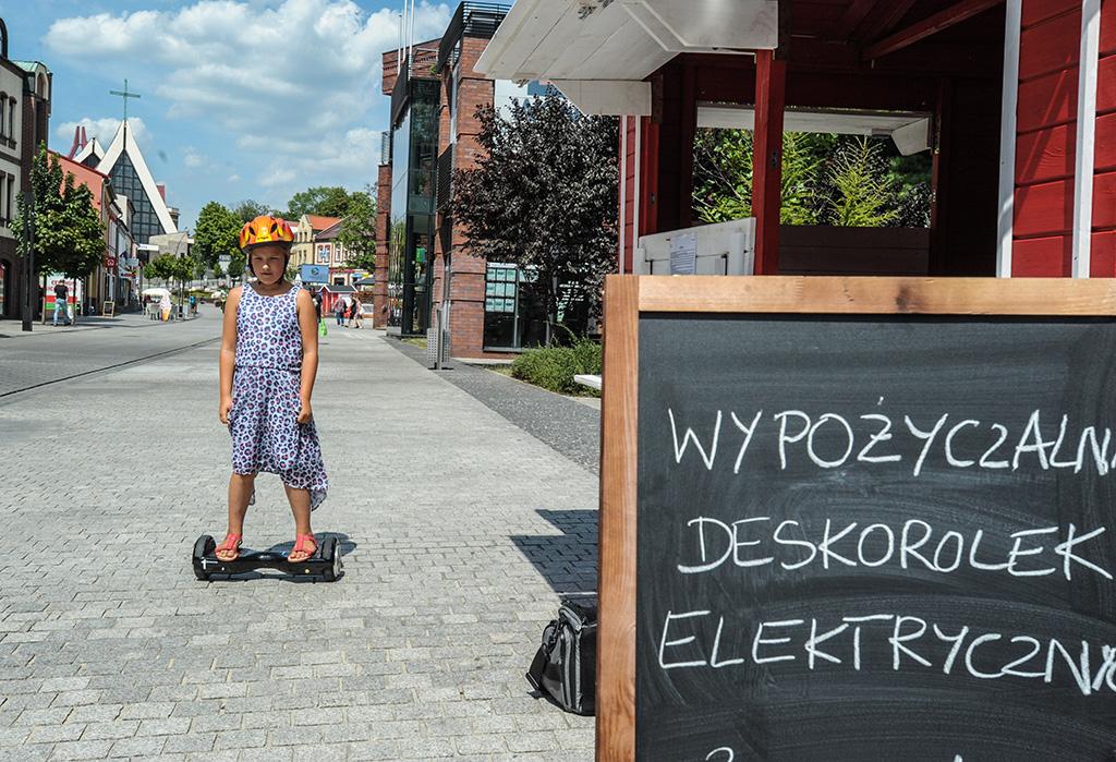 Wypożyczalnia elektrycznych deskorolek