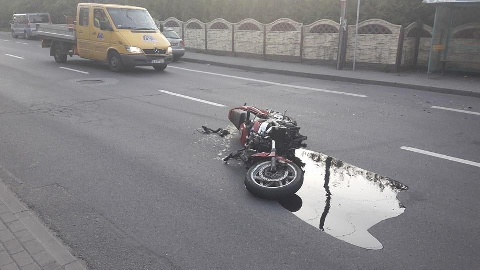 Wypadek na Chopina. Sprawca po użyciu alkoholu