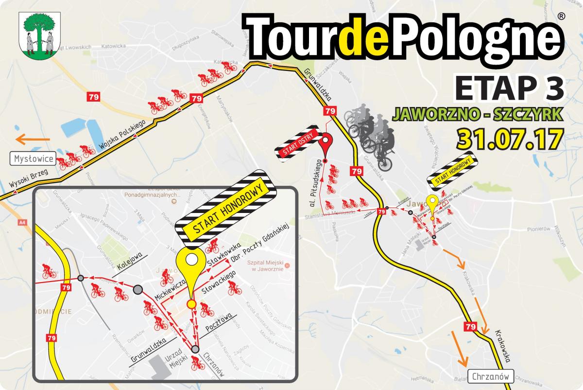 Tour de Pologne: będą utrudnienia w ruchu