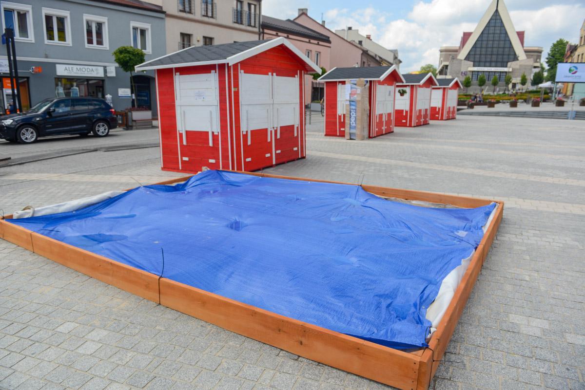 Plaża na rynku
