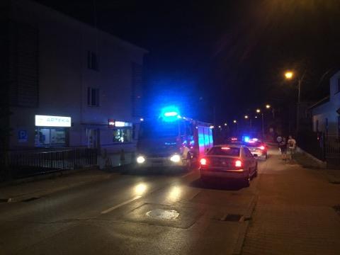 Akcja strażaków na ul. Bocznej