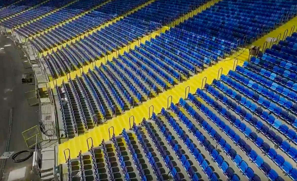 Stadion Śląski - zobacz wideo z drona