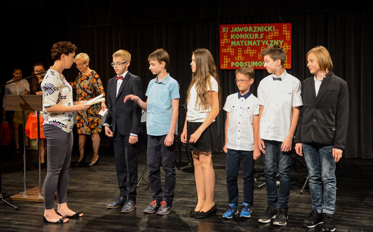XI Jaworznicki Konkurs Matematyczny