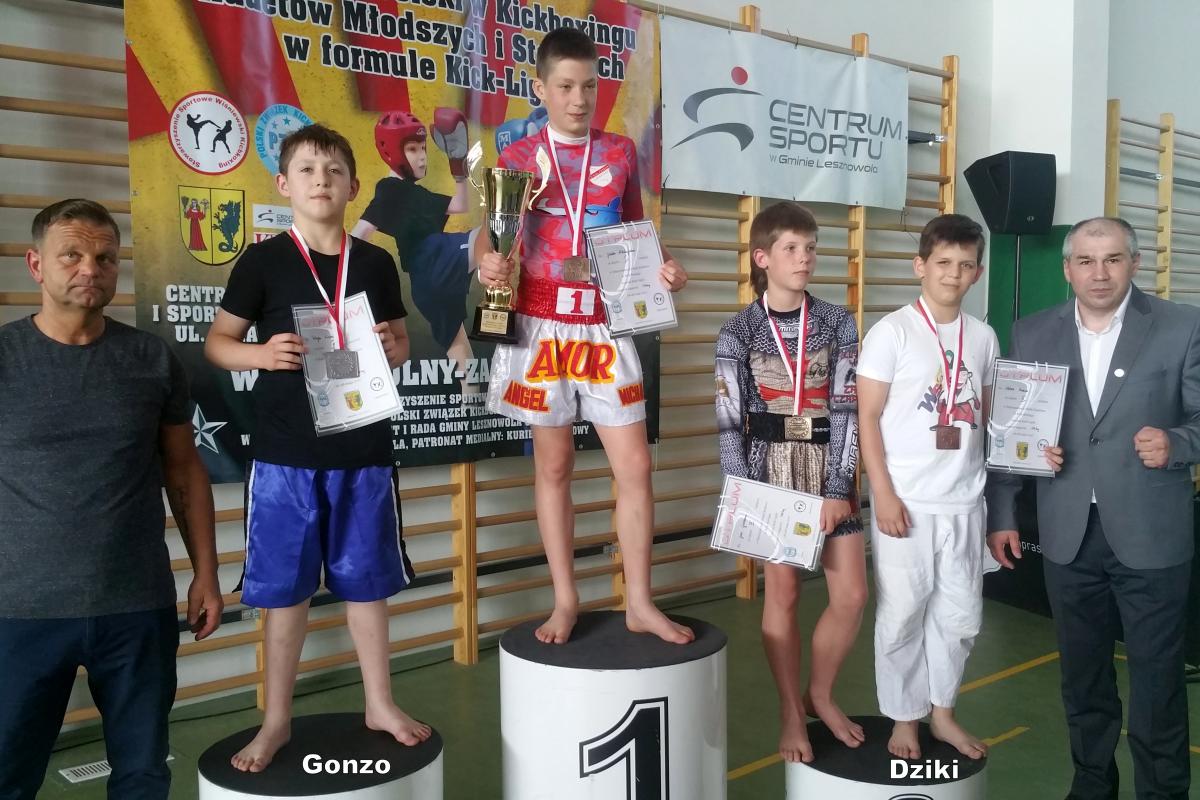 Gonzo wicemistrzem Polski w Kickboxingu