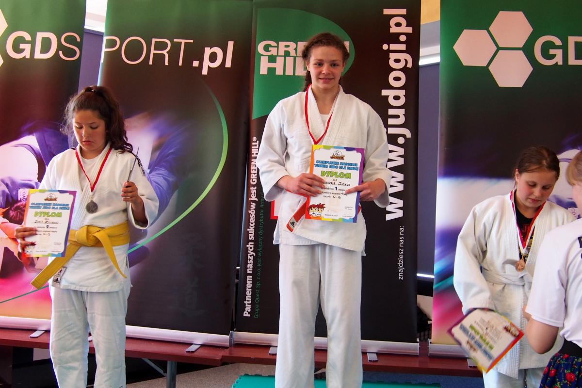 Złoty medal zawodniczki Guja Jiujutsu w „Turnieju Nadziei Olimpijskich w Judo”