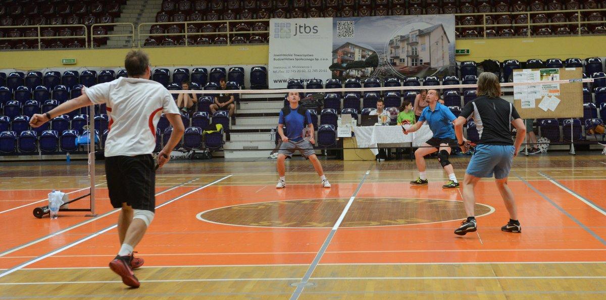 Rywalizowali w badmintonie