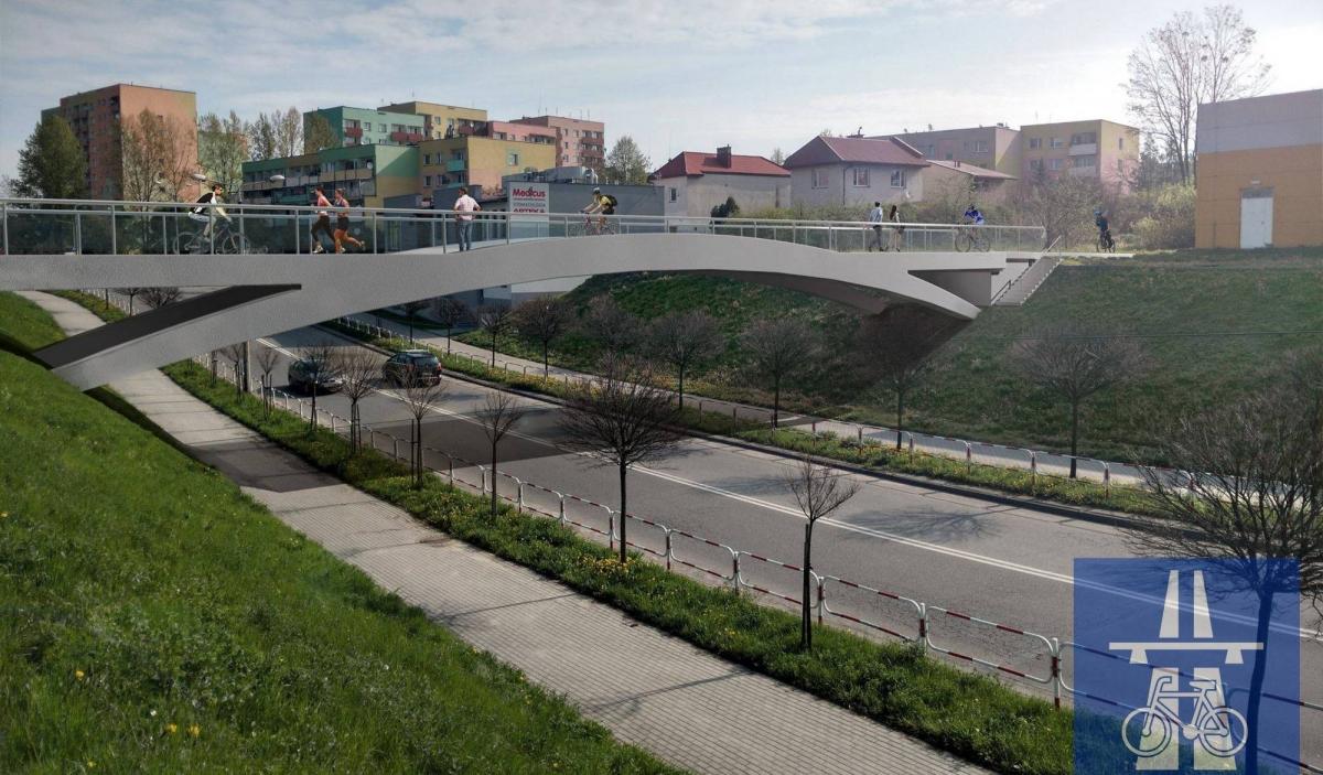 Na Podłężu powstanie velostradowa kładka