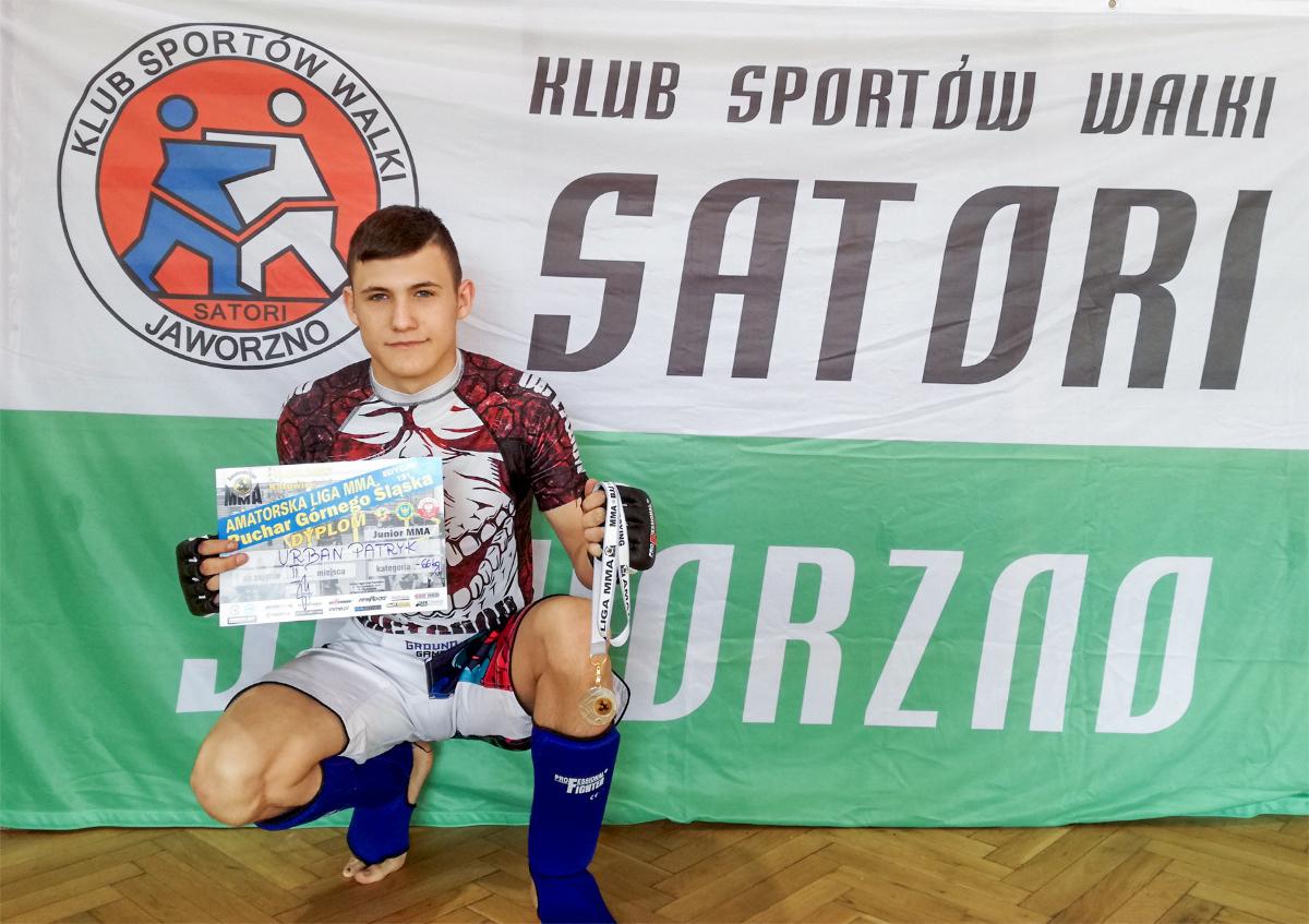 Patryk Urban ze srebrem w Pucharze Górnego Śląska w mma
