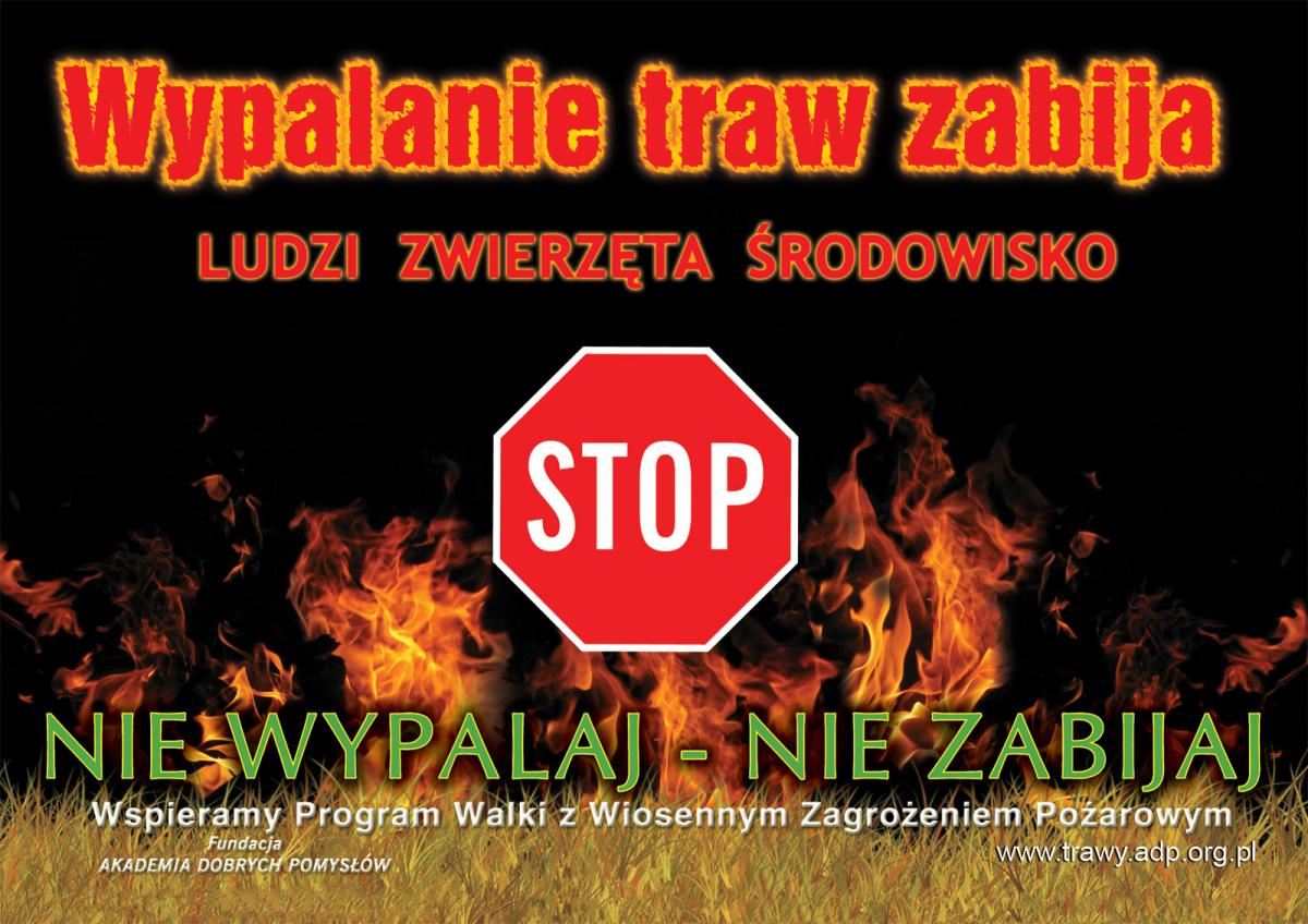 Przyrodnik - Wypalanie traw