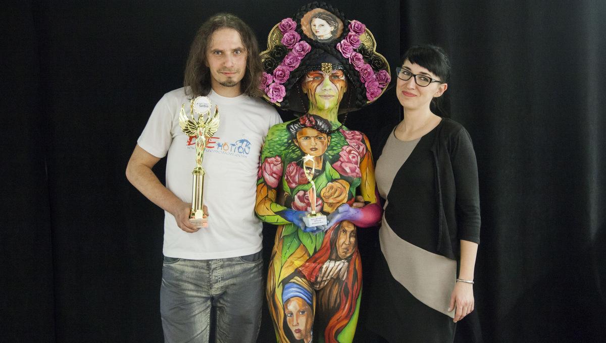 Marian Folga na podium