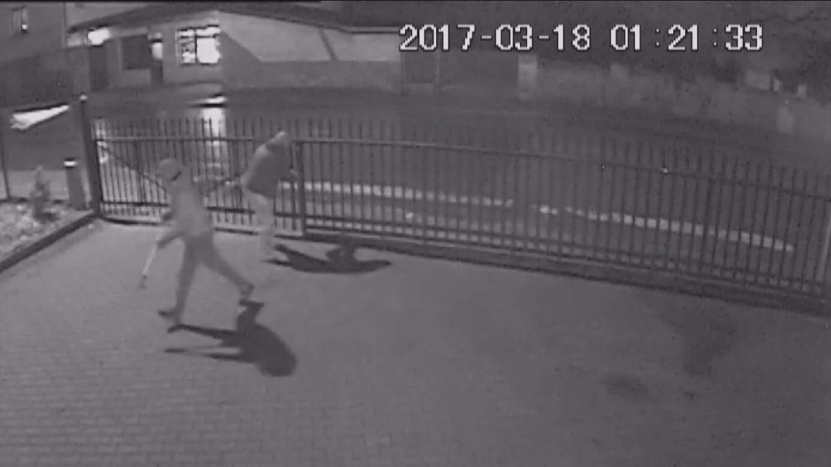 Kradzież aut na Azotce. Mamy nagranie z monitoringu