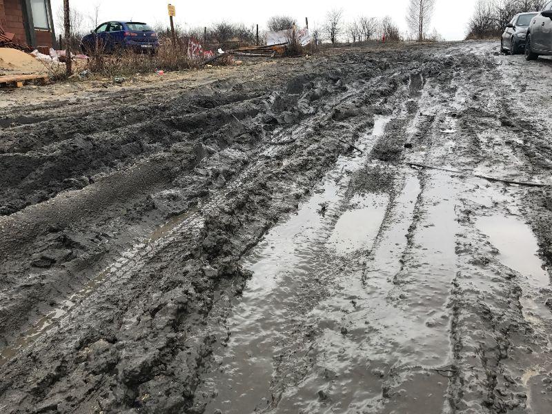 List od mieszkańców - ul. Dzióbka tonie w błocie
