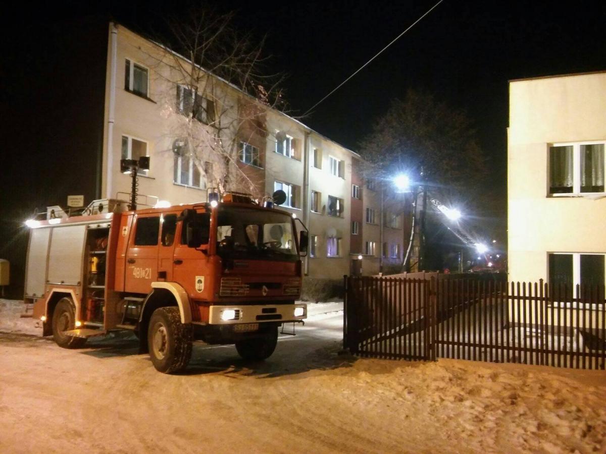Strażacy walczą z mrozem