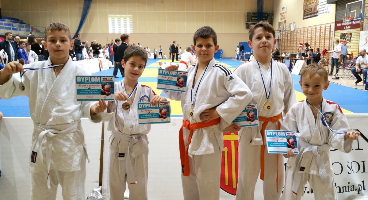 ZŁOTE MEDALE ZAWODNIKÓW GUJA JIUJUTSU W MIĘDZYNARODOWYM TURNIEJU JUDO