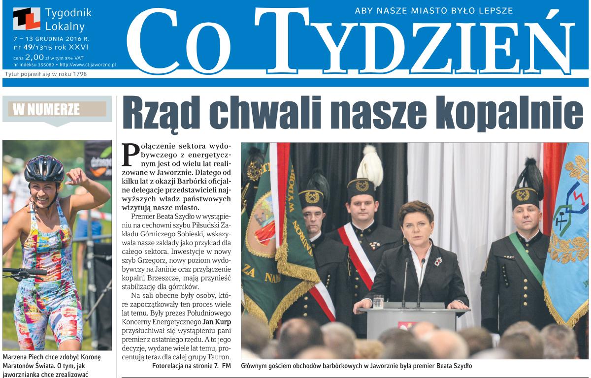 Środowy przegląd prasy - „Co tydzień” w kioskach