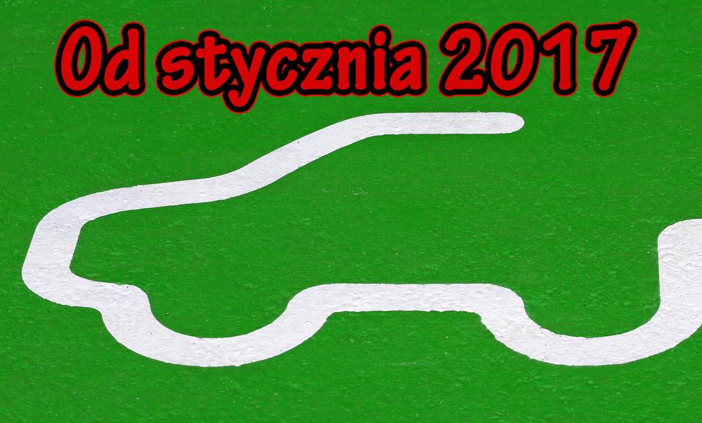 Od stycznia zielone strefy parkowania