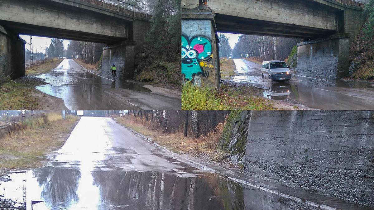 Rowerzysto uważaj na ul. Bukowskiej przed Sosiną