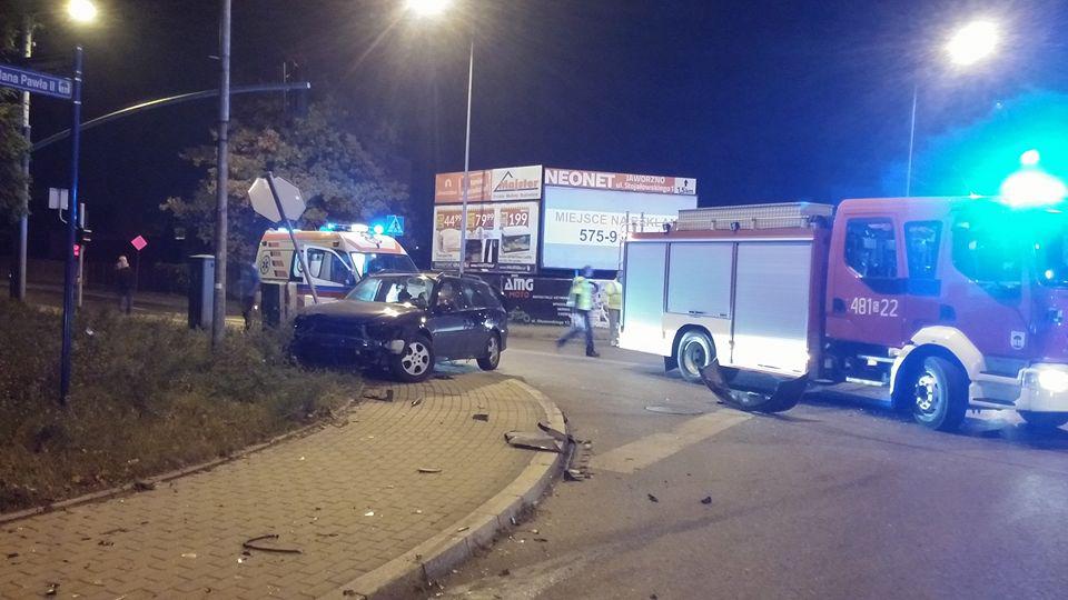 Poważny wypadek na Olszewskiego