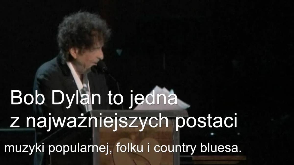 Bob Dylan otrzymał literackiego Nobla 2016