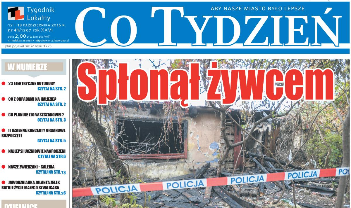 Środowy przegląd prasy – 41. numer gazety „Co tydzień” w kioskach