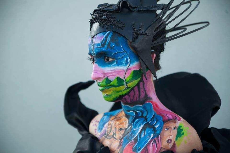 Marian Folga wygrał Mistrzostwa Facepainting Trophy Hades