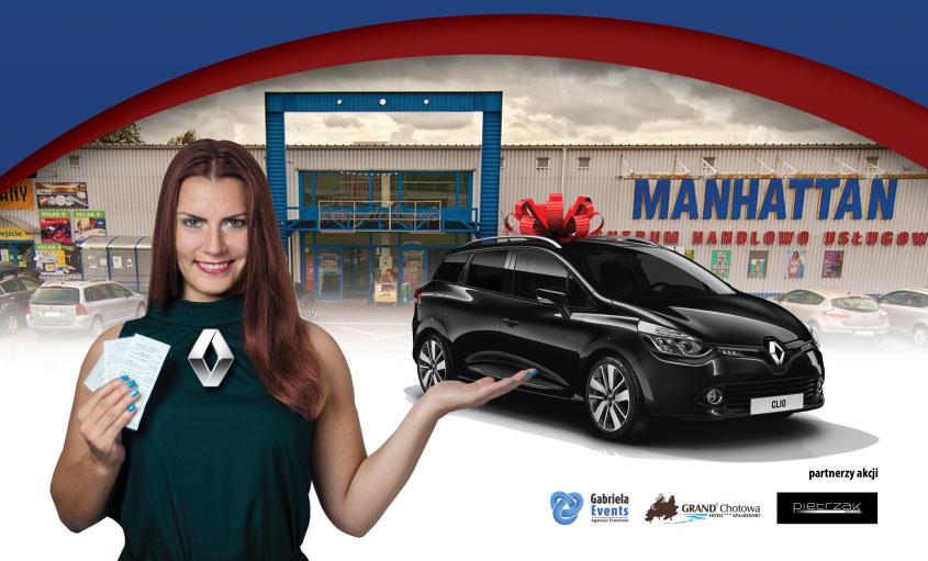 Renault za paragony na Manhattanie