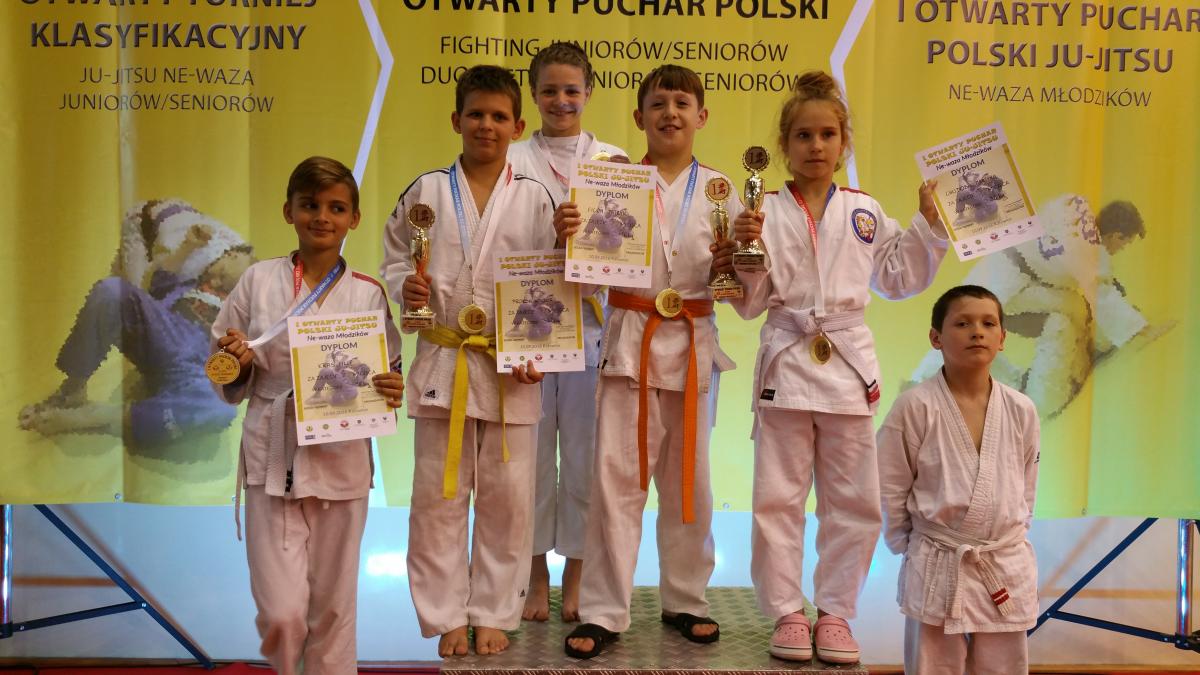 Wojownicy Guja Jiujutsu pogromcami zawodników ju-jitsu w Pucharze Polski Młodzików