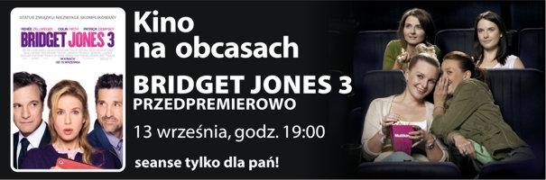 Kino na Obcasach – wygraj dwie podwójne wejściówki na „Bridget Jones 3”