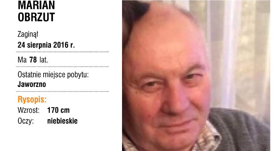 Zaginął Marian Obrzut