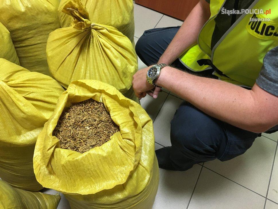 Z nielegalnym tytoniem wpadł podczas kontroli drogowej