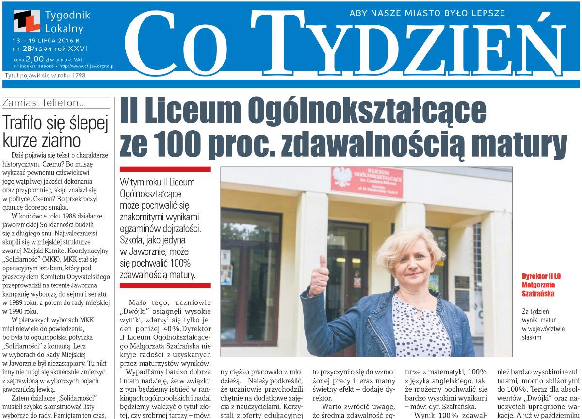Środowy przegląd prasy – 28. numer gazety „Co tydzień” już w kioskach