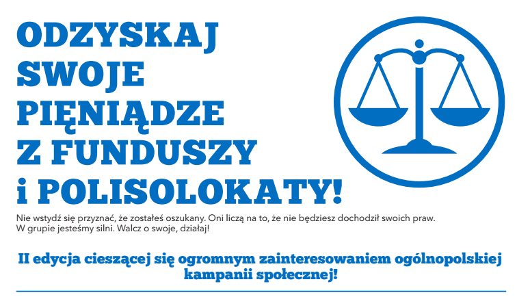 Odzyskaj swoje pieniądze z funduszy i polisolokaty