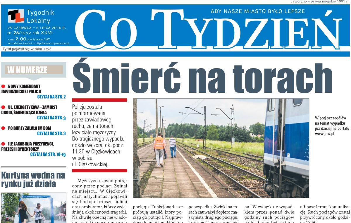 Środowy przegląd prasy – 26. numer gazety „Co tydzień” jest już w kioskach