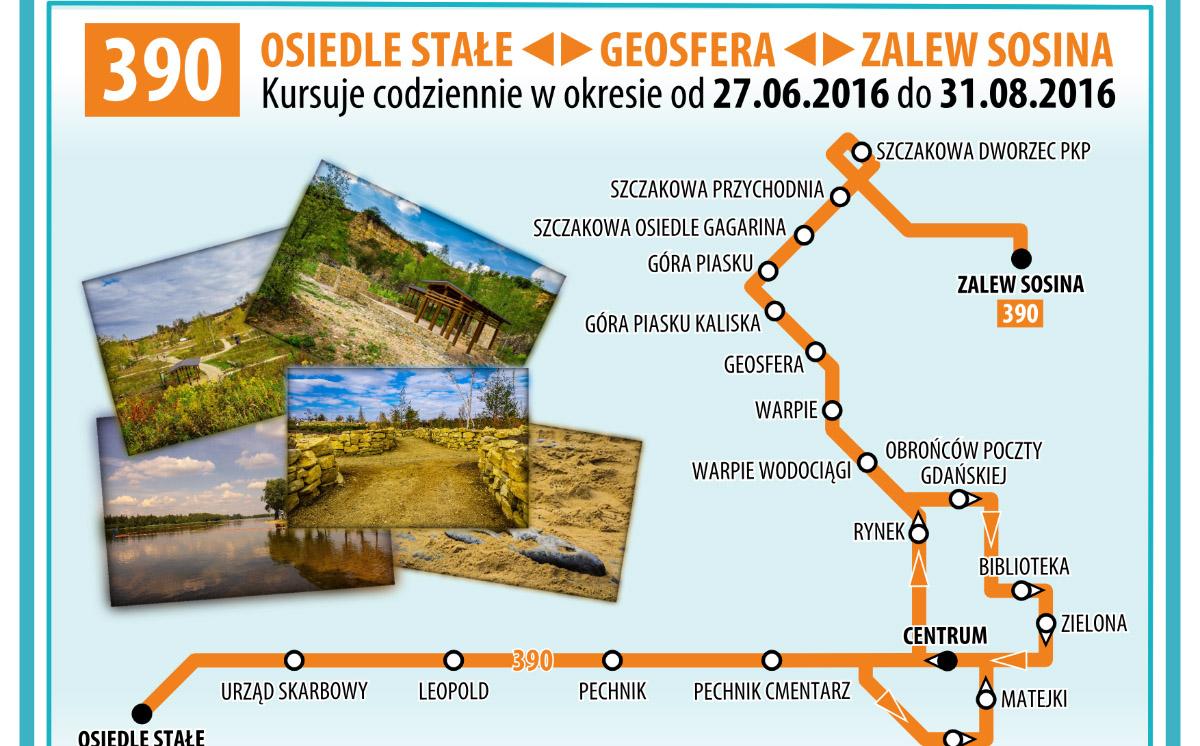Autobus na Sosinę już od poniedziałku