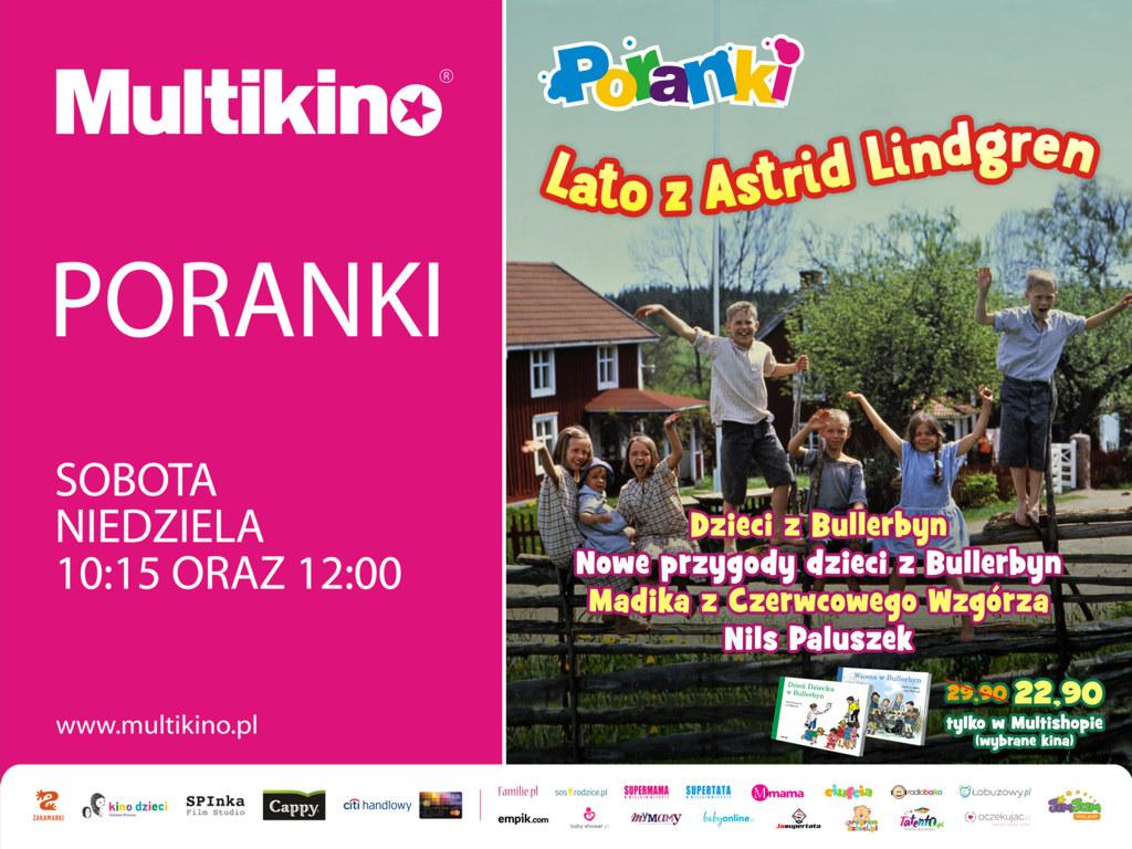 Lato z Astrid Lindgren,  czyli najpiękniejsze adaptacje kultowych książek dla dzieci  – w każdy czerwcowy weekend w Multikinie!