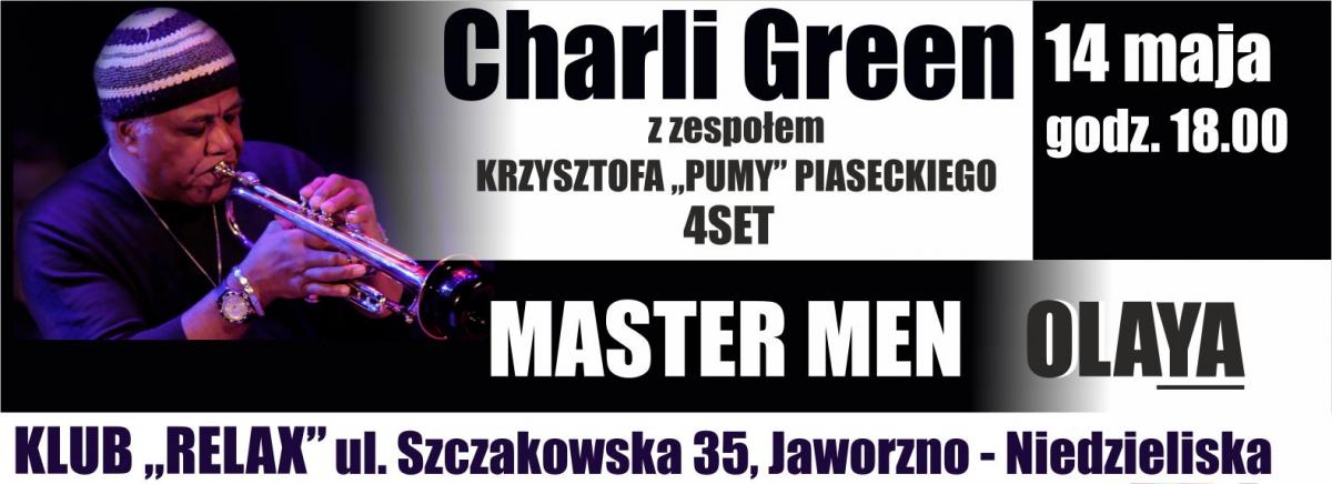 Koncert jazzmana Charli Greena w klubie Relax