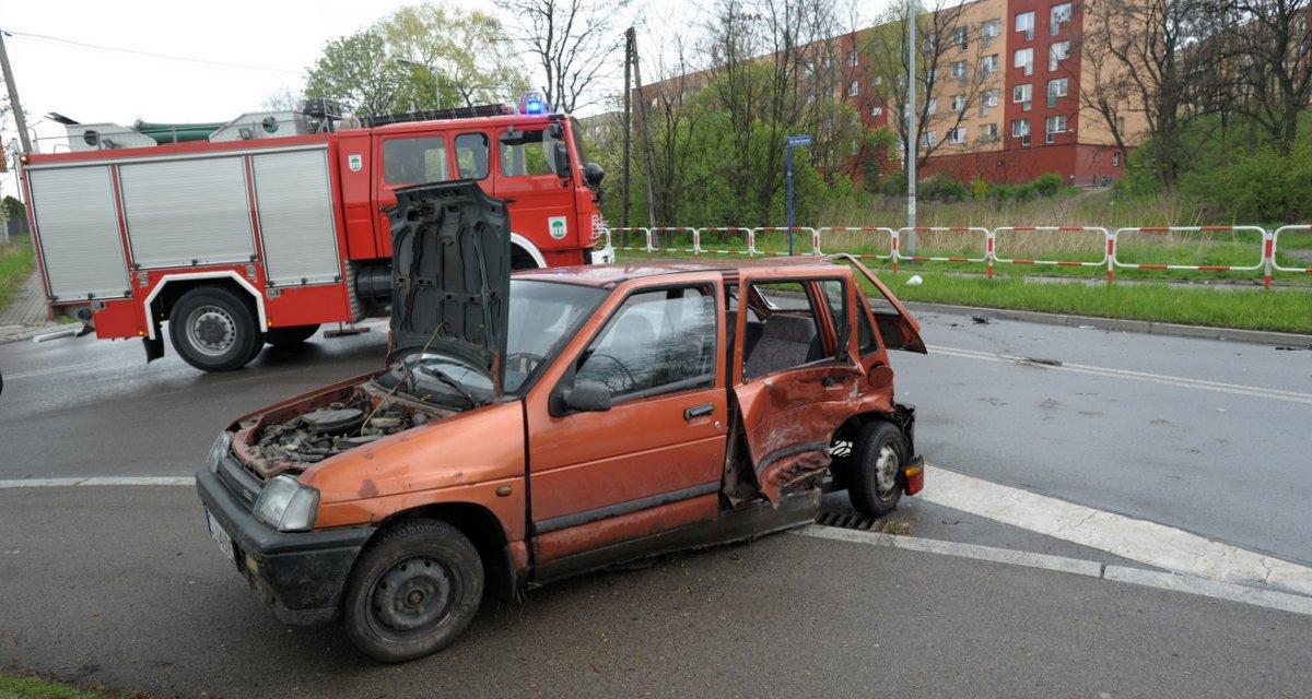 Kolizja na Skałce. Sprawca pijany
