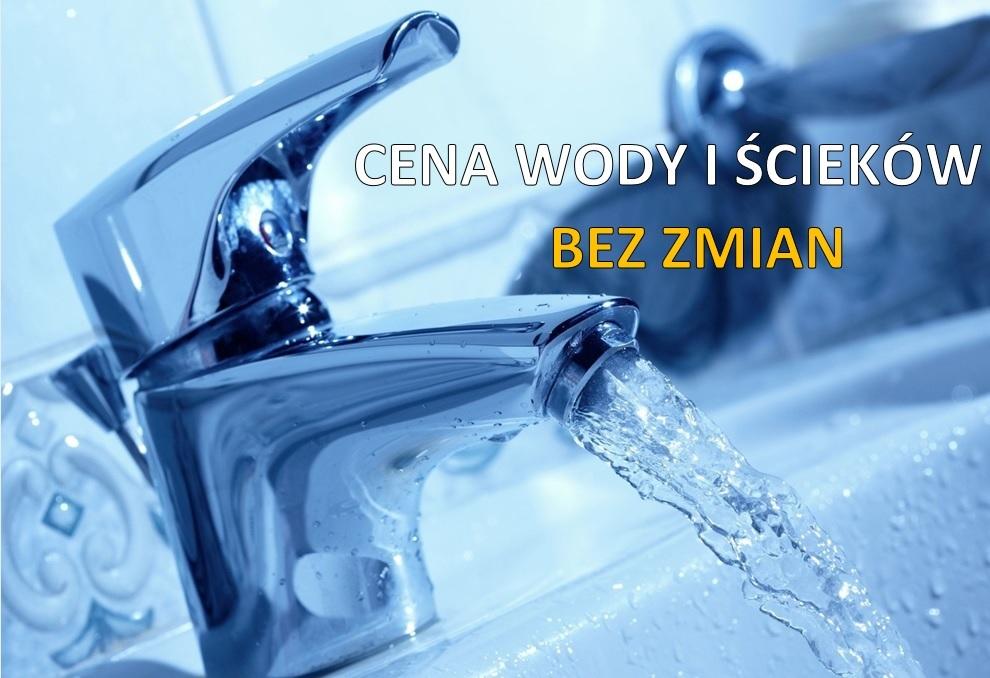 Wodociągi zaproponowały przedłużenie taryfy. Cena wody i ścieków bez zmian.