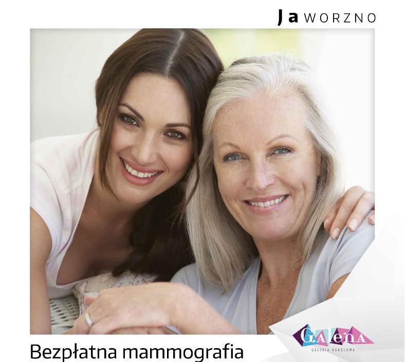 Bezpłatna mammografia w Galerii Galena
