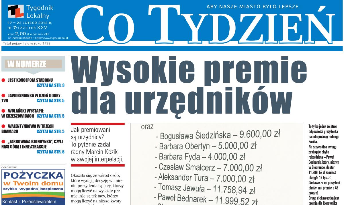 Środowy przegląd prasy - „Co tydzień” już w kioskach