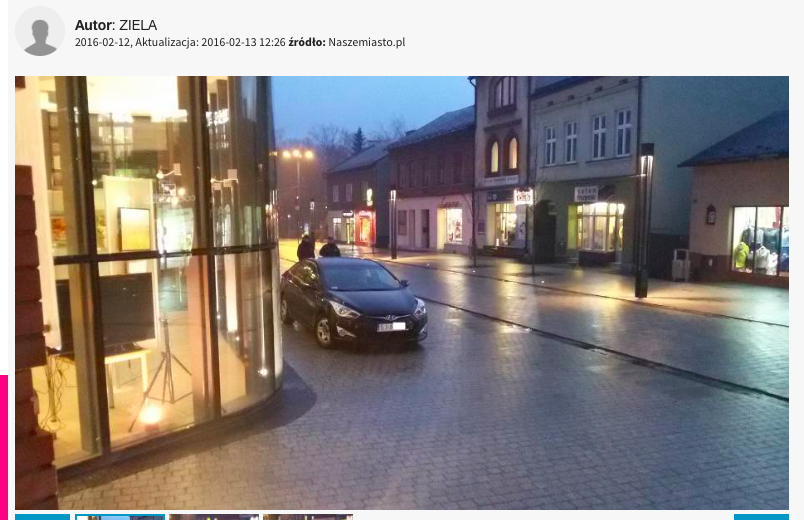 Dziennikarka przegoniła kierowcę prezydenta