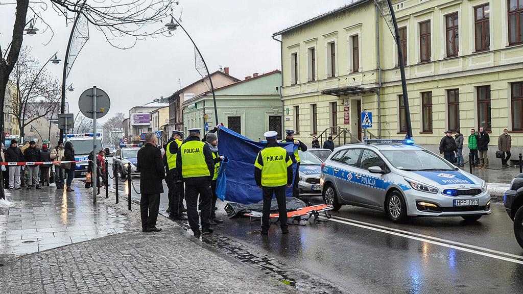 Śmiertelny wypadek w centrum miasta