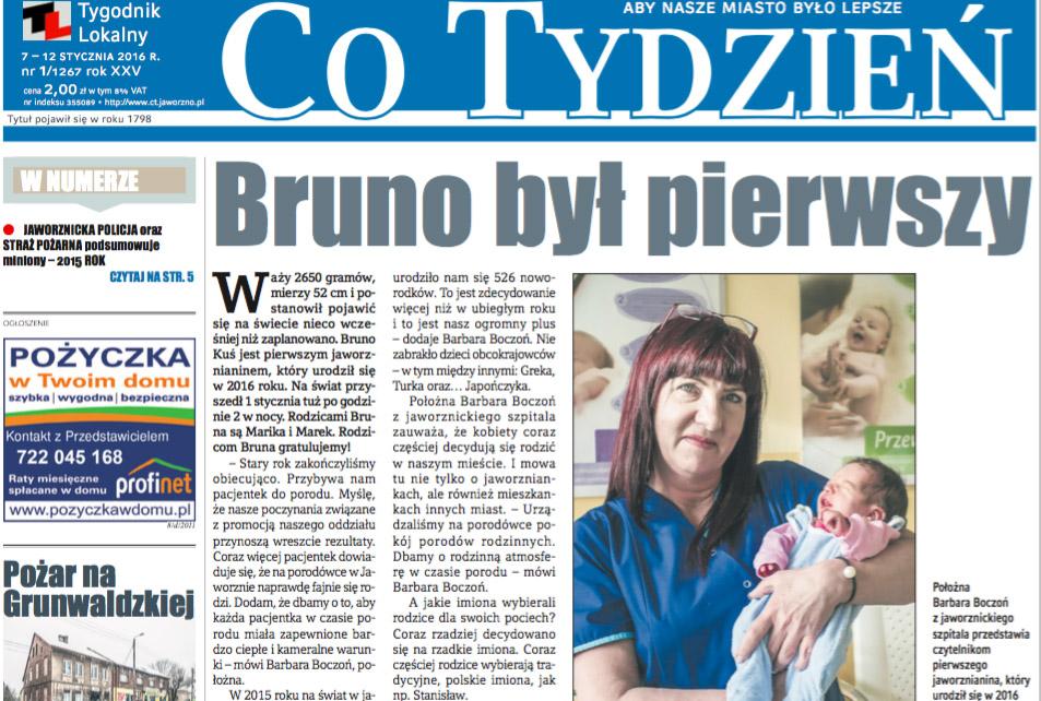 Pierwszy numer „Co tydzień” w tym roku już w kioskach