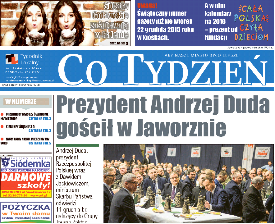 Środowy przegląd prasy