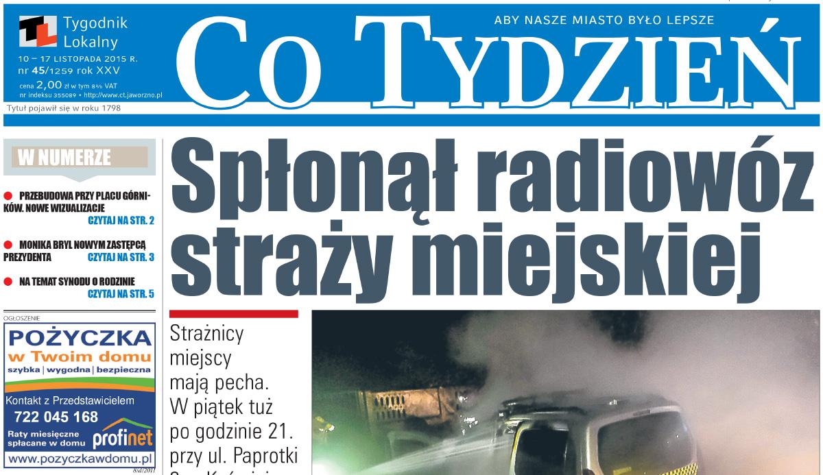 Najnowszy numer gazety „Co Tydzień” dostępny jest już w kioskach