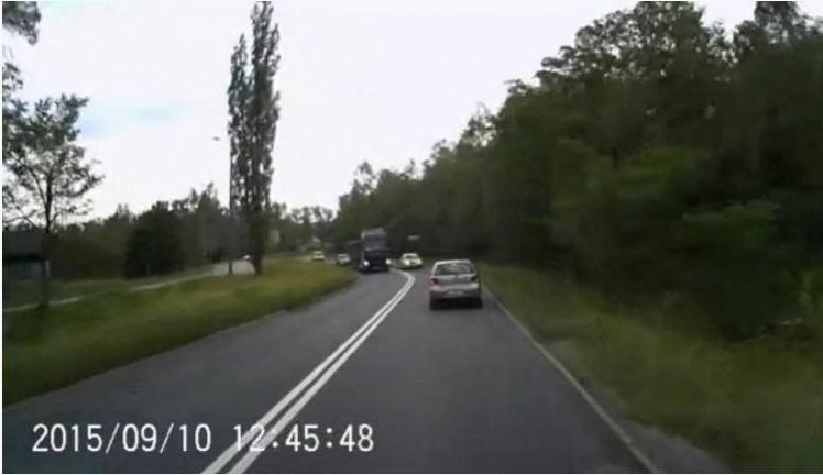 TVS z filmem z Jaworzna: kierowca seata oszukał przeznaczenie