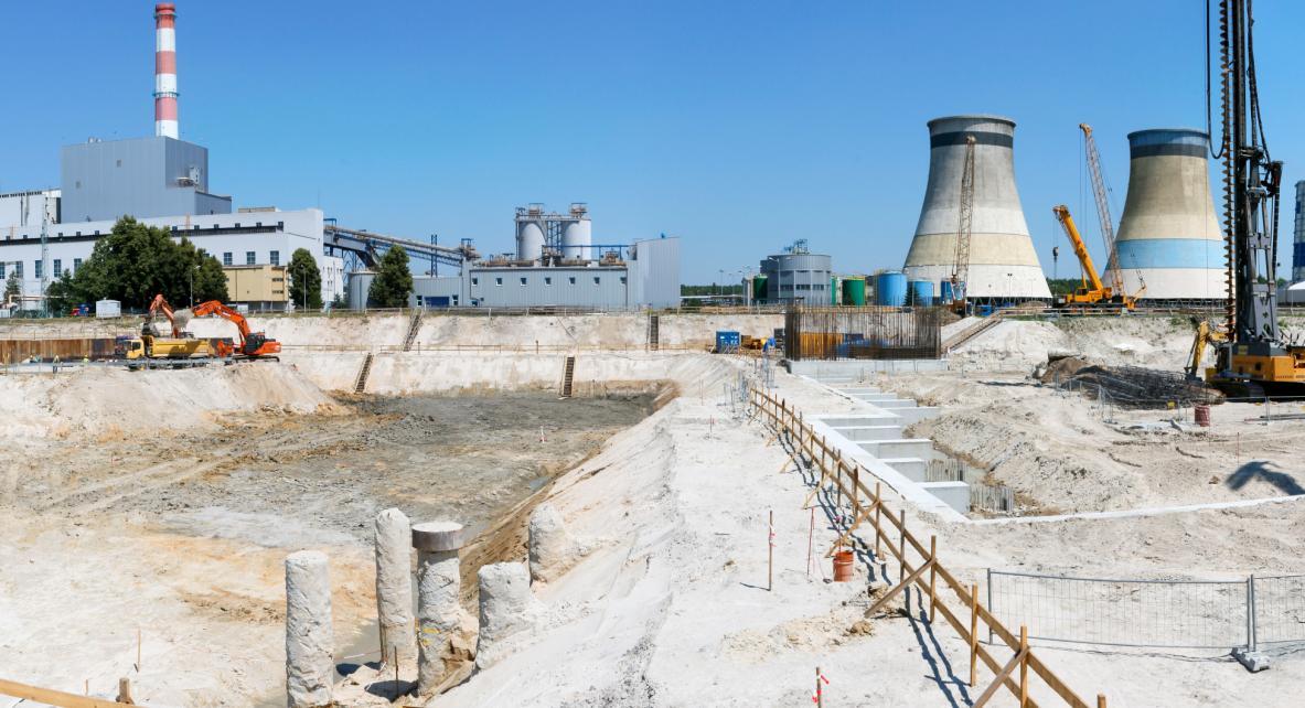 Ruszają roboty fundamentowe przy budowie bloku 910 MW w Elektrowni Jaworzno III