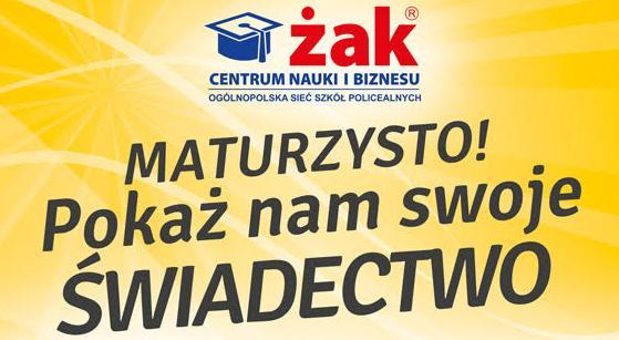 Komunikat do tegorocznych maturzystów