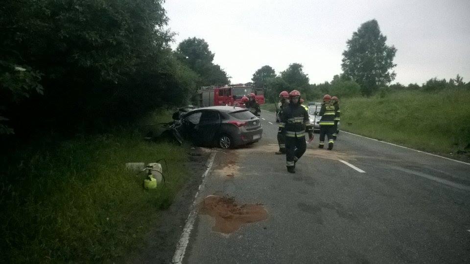 Poważny wypadek na Cezarówce