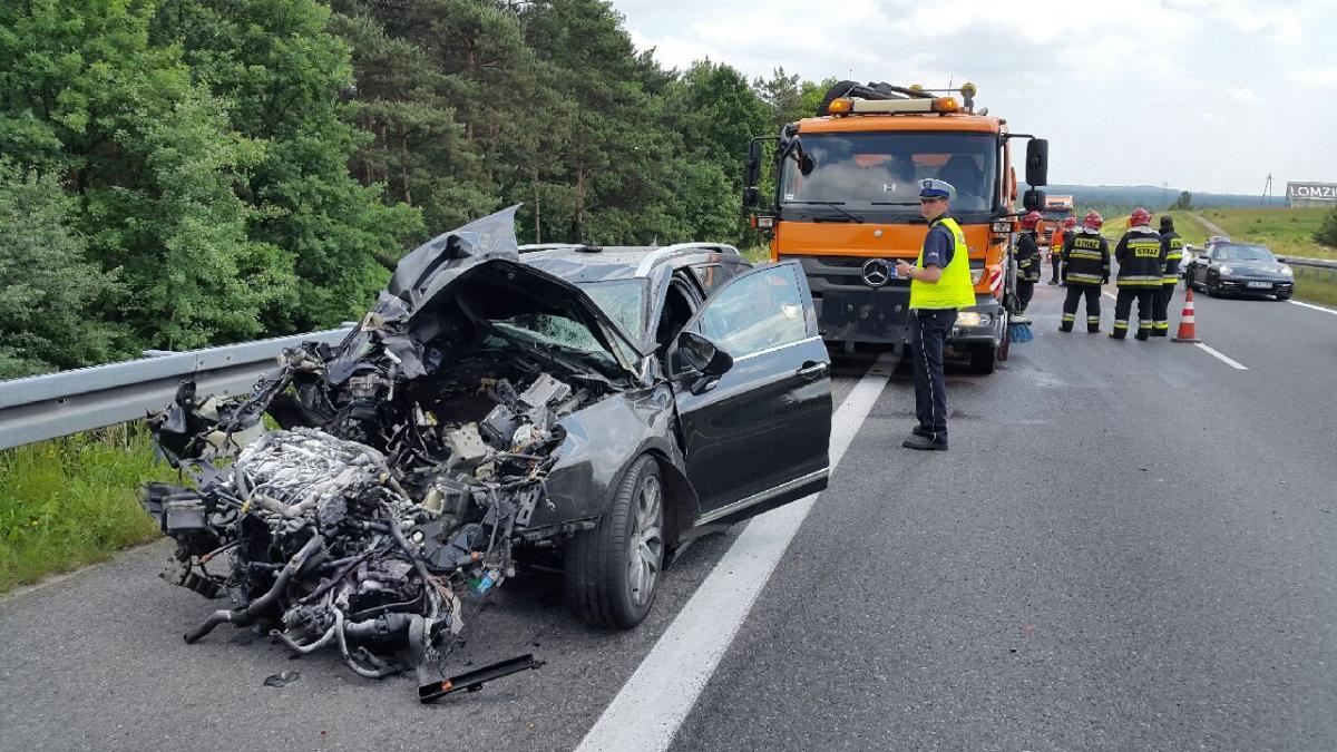 Wypadek na A4. Utrudnienia w ruchu
